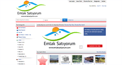 Desktop Screenshot of emlaksatiyorum.com